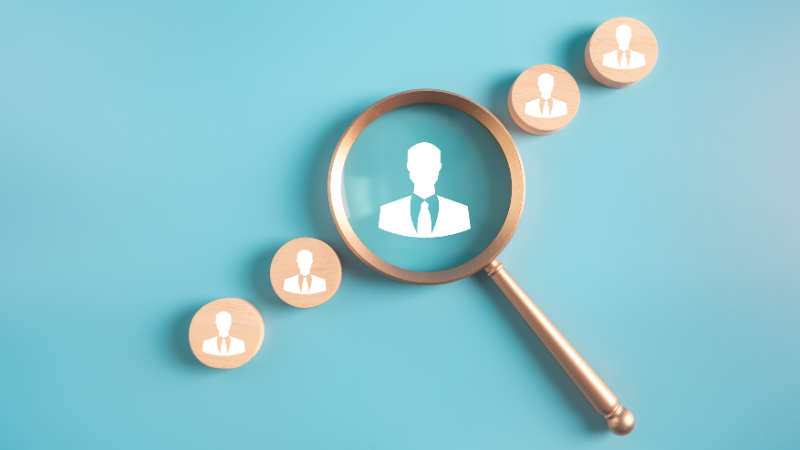 求人採用を表す様子