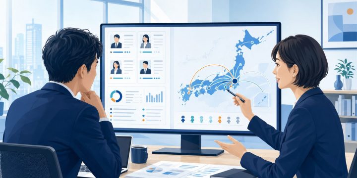 中途採用市場の動向とU・Iターン採用について検討する人事担当者